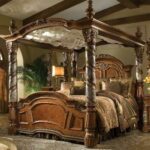 Renaissance King Canopy Bed | Canopy bedroom sets, Canopy bedroom .