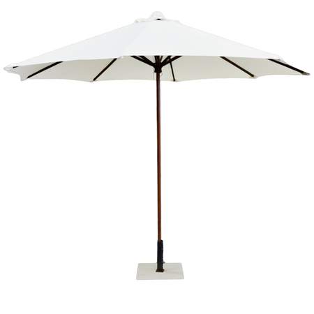 Market Ivory Umbrella 8' Rentals | Garden/Outdo