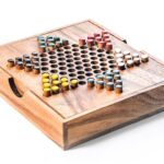 Chinese Checkers Wooden Board Game Wood Board Game - Et