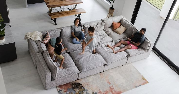 11 Big and Comfy Sofas the Whole Family Will Love Lounging On in .