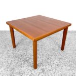 Vintage Danish Teak Large Square Side Table - Etsy in 2023 .