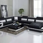 Josia Large Sectional Sofas with Adjustable Headrest .