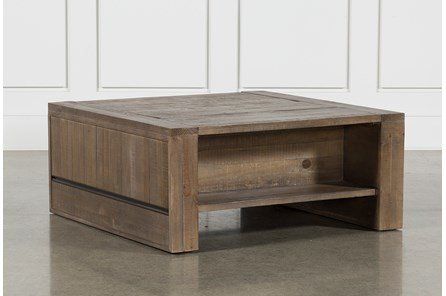 Lassen Square Lift-Top Coffee Table | Coffee table wood, Coffee .