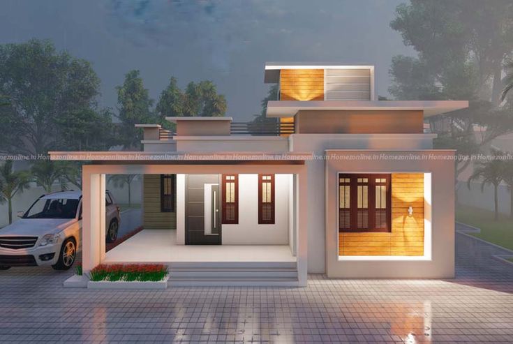 Today we proudly present a Trending one floor home design with .