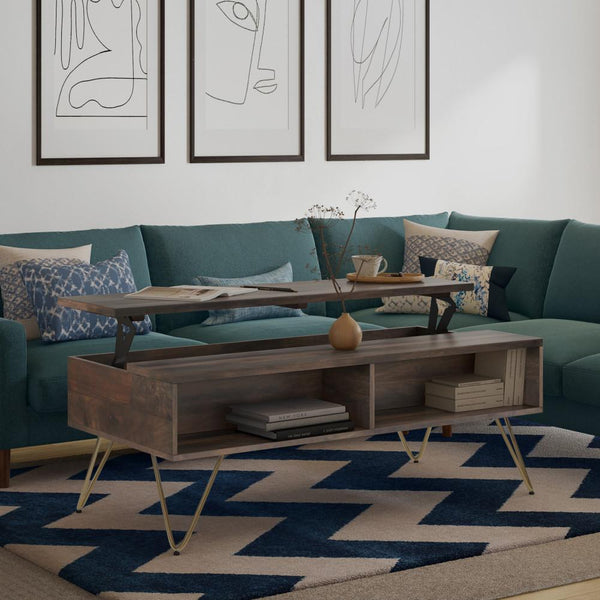 Hunter Lift Top Coffee Table | Living Room Tables | Simpli Ho