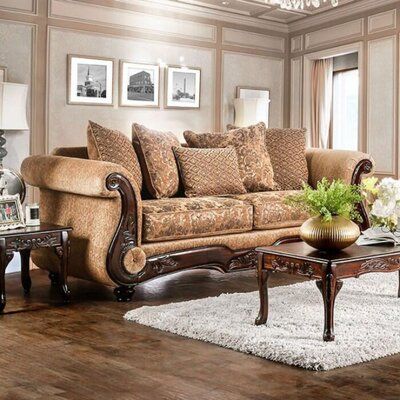 Astoria Grand Larocque 94'' Rolled Arm Sofa | Living room sets .