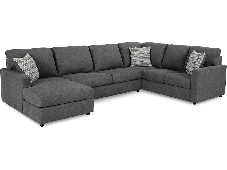 Signature Design by Ashley Living Room Edenfield 3-Piece Sectional .