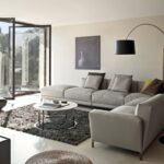 Gray sectional sofa | Interior Design Ideas | Sofá cinza, Tapete .