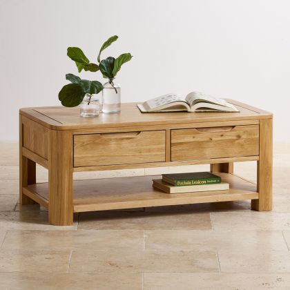 Light Oak Coffee Table | Romsey | Solid Oak | Oak Furnitureland .