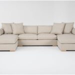 Shore 161" 3 Piece Sectional With Double Chaise By Nate Berkus + .