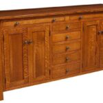 72" Olde Town Solid Wood Sideboard from DutchCrafters Amish Furnitu