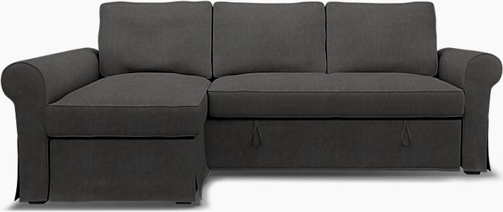 Backabro Sofabed with Chaise Cover | Bemz | Bettsofa, Sofa-bett .