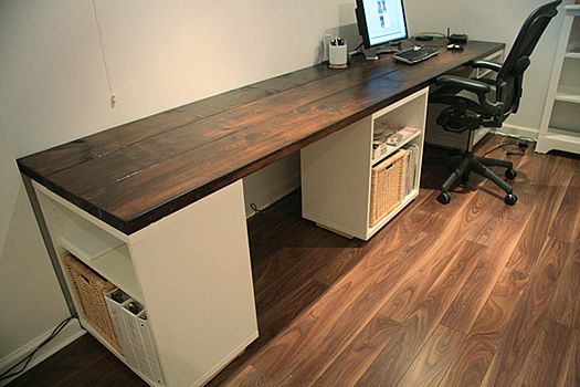 Lindsay Stephenson: DIY - Make your own desk | Diy office desk .