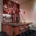 How To Set Out A Funky Home Bar | Home bar designs, Bars for home .