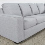 Lucy Grey 2 Piece 114" Sectional with Right Arm Facing Chaise .