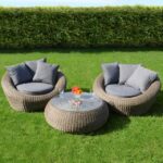 Source Outdoor furniture luxury 2 seater wicker garden sets Rattan .