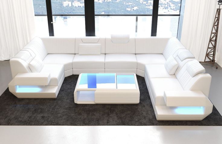 Leather Sectional Sofa San Antonio U Shape | Living room sofa .