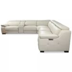 Furniture Pauleen 6-Pc. Beyond Leather Sectional with 2 Power .