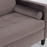 Magnolia Home Sinclair Luxe Fog 87" Sofa By Joanna Gaines | Living .