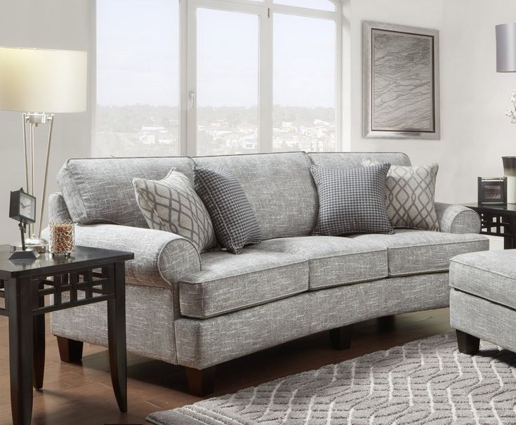 Manchester Conversation Sofa | Affordable sofa, Grey sofa living .
