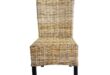 D-Art Collection Natural Torrig Kubu Chair (Set of 2-Pieces) SC 22 .