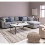 Mcdade Ash 2 Piece Sectional with Right Arm Facing Chaise | Coffee .