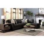 Mcdade Graphite 2 Piece 114" Sectional With Right Arm Facing .
