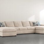 Mercer Foam IV 3 Piece Sectional With Double Chaise | Living Spac