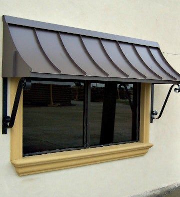 Window Awnings – Design Your Awning | Custom awnings, Metal awning .