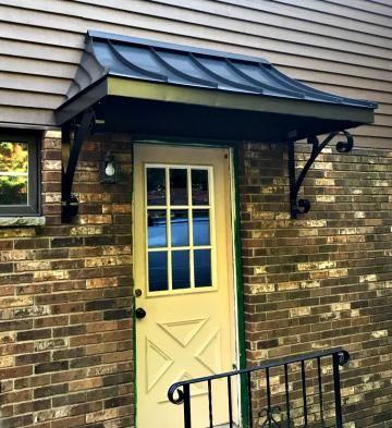 Juliet Style Awnings – Design Your Awning | House awnings, Door .