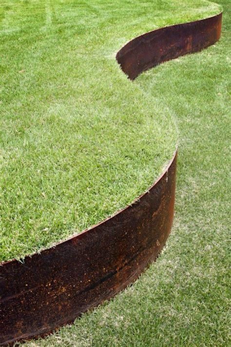 Core Edge Flexible Steel Lawn Edging CorTen | Gräsmatta .
