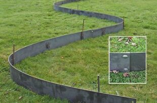 Creating the Perfect Lawn Edging for your Garden metal lawn edging .