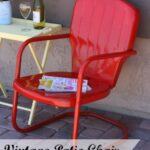Vintage Patio Chair Makeover | Patio chairs makeover, Vintage .
