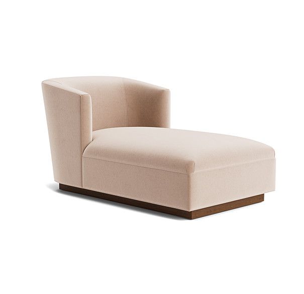 COOPER CHAISE | Mitchell Gold + Bob Williams | Chaise, Leather .