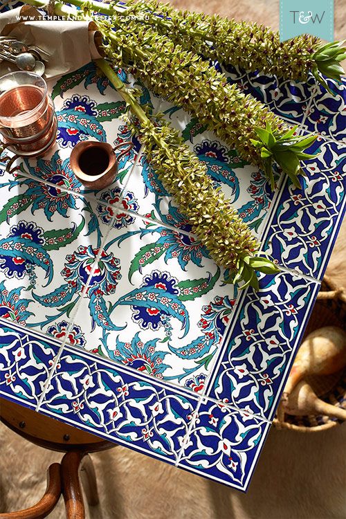 Tile your own table - with stylist Emmaly Stewart | Temple .