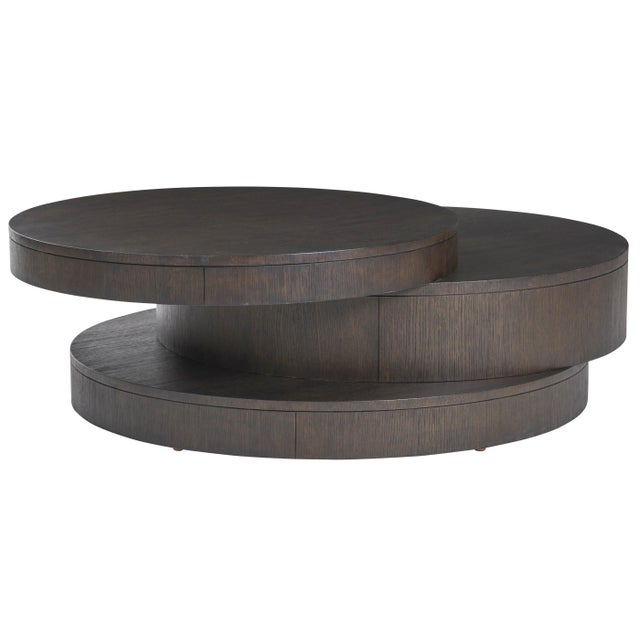 Contemporary Mountaineer Round Cocktail Table | Chairi