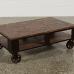 Mountainier Storage Coffee Table With Wheels | Living Spac