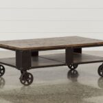 Mountainier Storage Coffee Table With Wheels | Coffee table with .