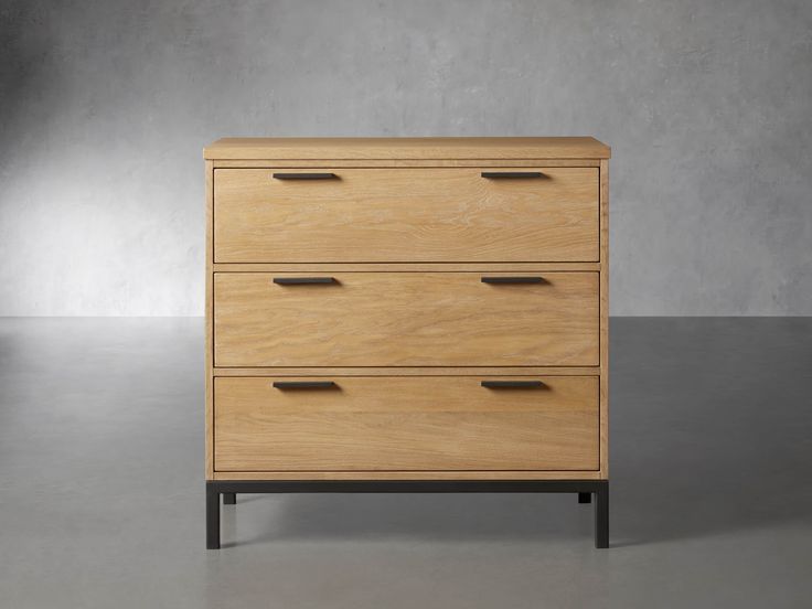 Palmer Three Drawer Chest | Three drawer chest, Ash and ash, Chest .