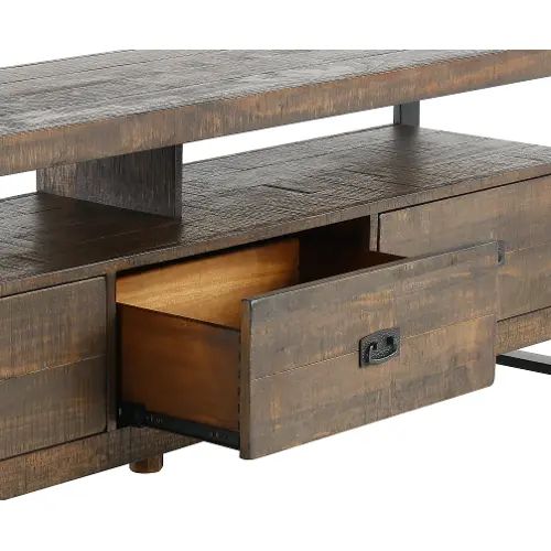 Homestead Walnut Brown 78" TV Stand | RC Willey in 2023 | Tv stand .