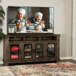 Sawyer Rustic Brown Farmhouse 78 Inch TV Stand | RC Willey | Tv .