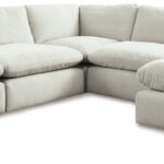 Sophie Light Gray 5-Piece Sectional with Chaise – Redwood Home .