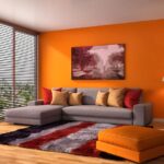 40 Orange Living Room Ideas (Photos) | Burnt orange living room .