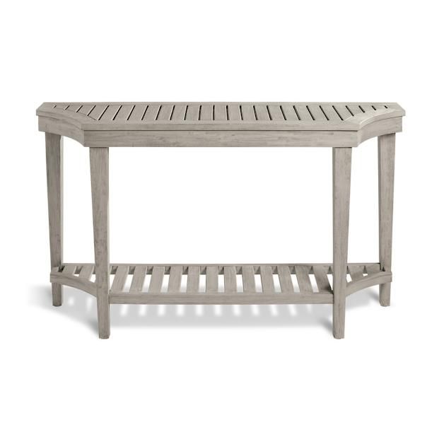Arles Console Table | Grandin Road | Outdoor console table, Deep .