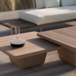 Outdoor coffee table | Teak outdoor coffee table, Coffee table .