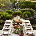Awesome Midsummer Table Settings | Patio dining table, Garden .