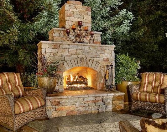 Custom Fireplaces & Fire Pits West Palm Beach | Outdoor Kitchen .