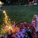 Watering Can with Lights | Solar garden decor, Outdoor garden .
