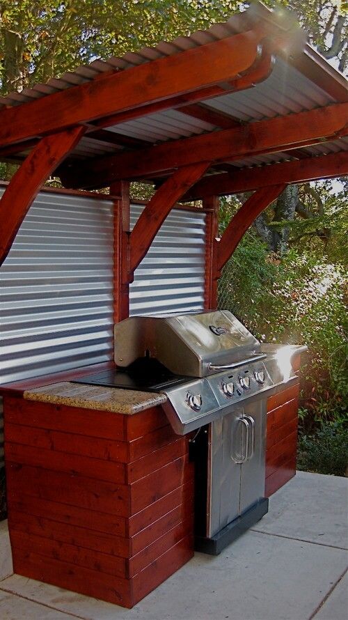 30 Grill Gazebo Ideas to Fire Up Your Summer Barbecues | Backyard .