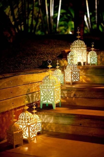 Romantic Outdoor Lights, Attractive Lighting Ideas for Decorating .